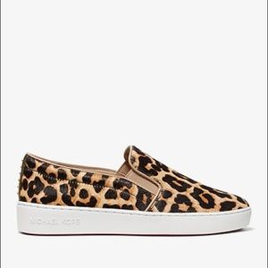 Michael Kors - Leopard Calf Hair Slip-On Sneaker, gift boxed.